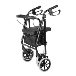 Rolator Chodzik Z Hamulcami Bezpieczny Dla Seniora Spacer Czterokołowy