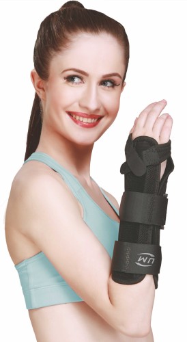 ORTEZA NADGARSTKA STABILIZATOR USZTYWNIACZ ORTEZA Z SZYNĄ NA SKRĘCENIE URAZ